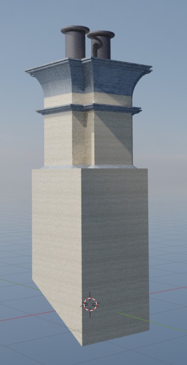Grand Chimney 3D model_2