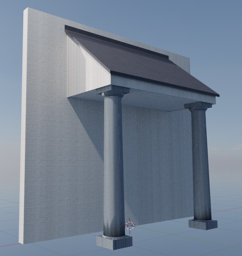 classic Canopy 3D model_1