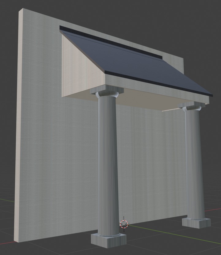 classic Canopy 3D model_2