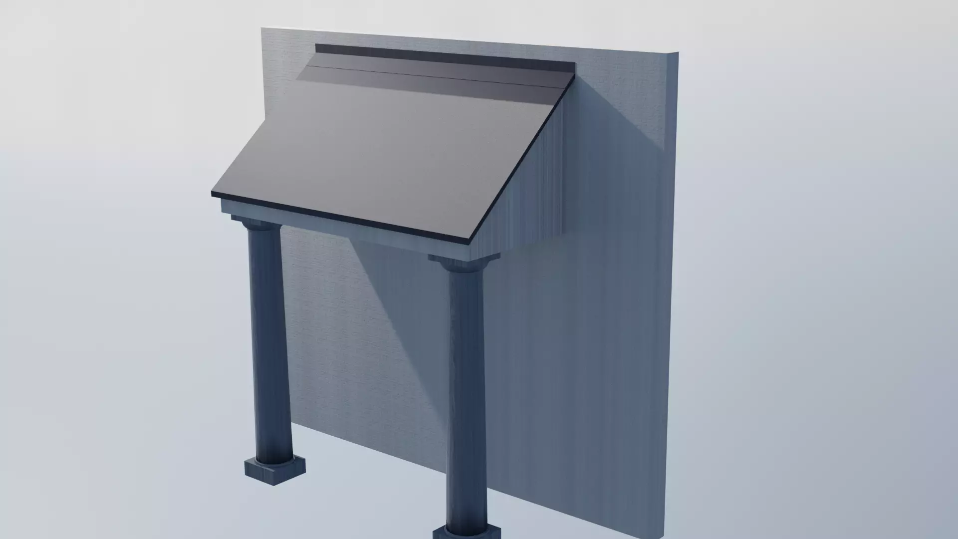 classic Canopy 3D model_0