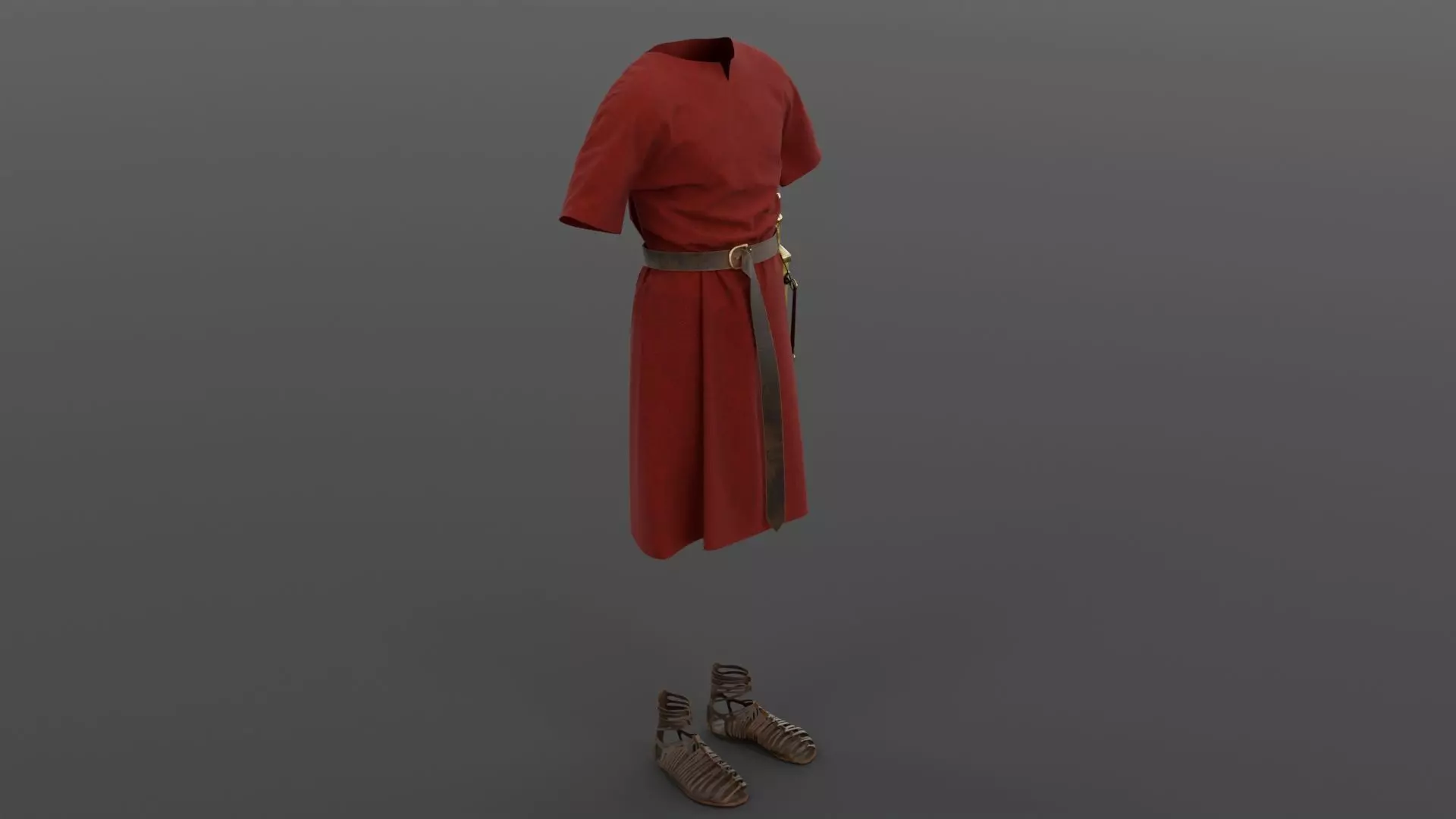 Roman cloth 3D model