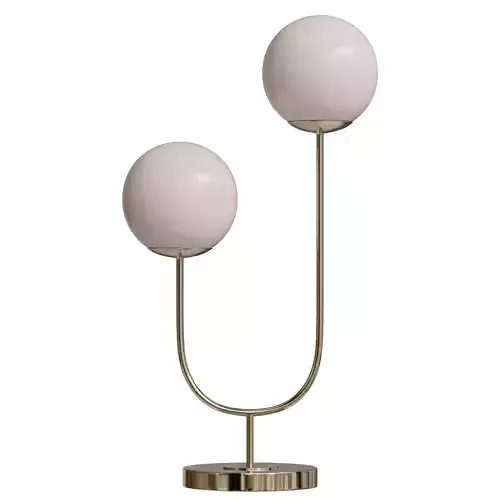 Ruby Metal Table Lamp