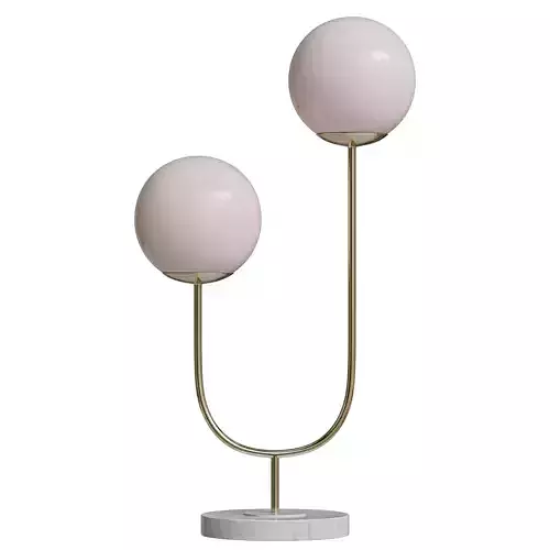 Ruby Metal Table Lamp