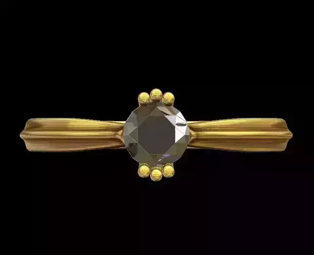 Solitaire Engagement Ring 02