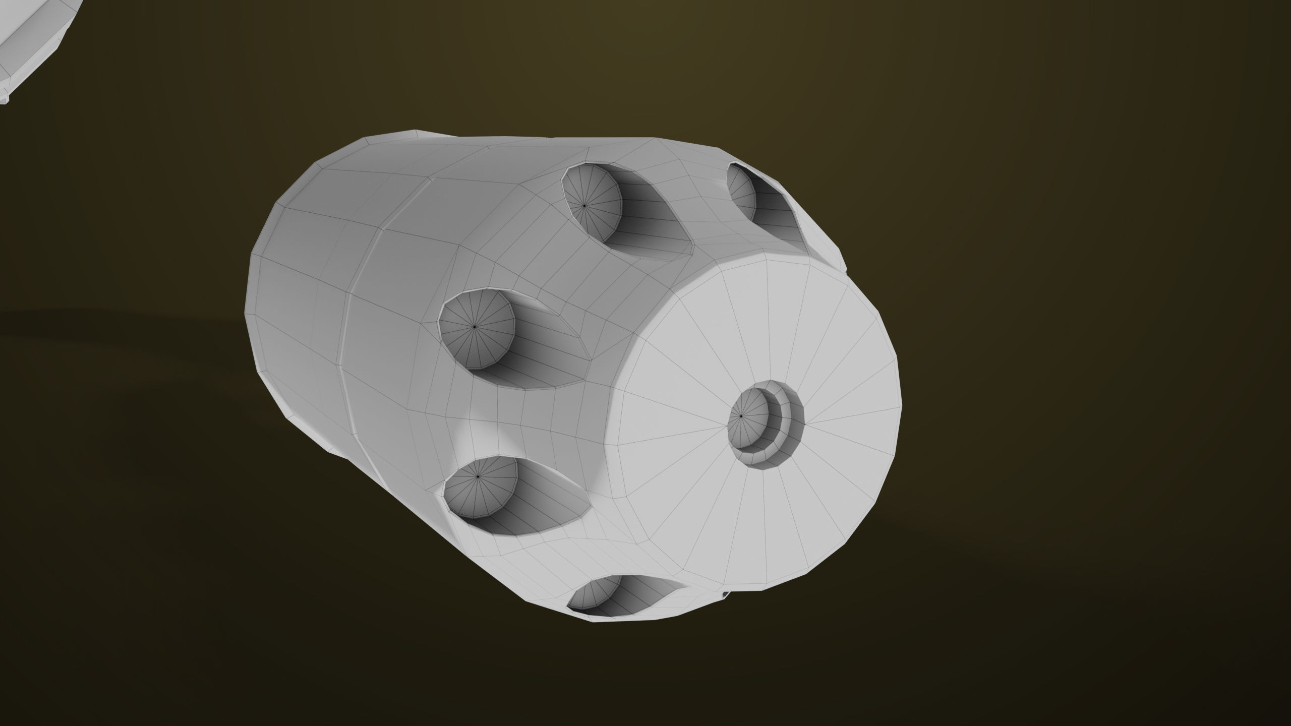 Light Machine Gun 10 Metal All PBR Unity UE Textures Low-poly 3D model_90