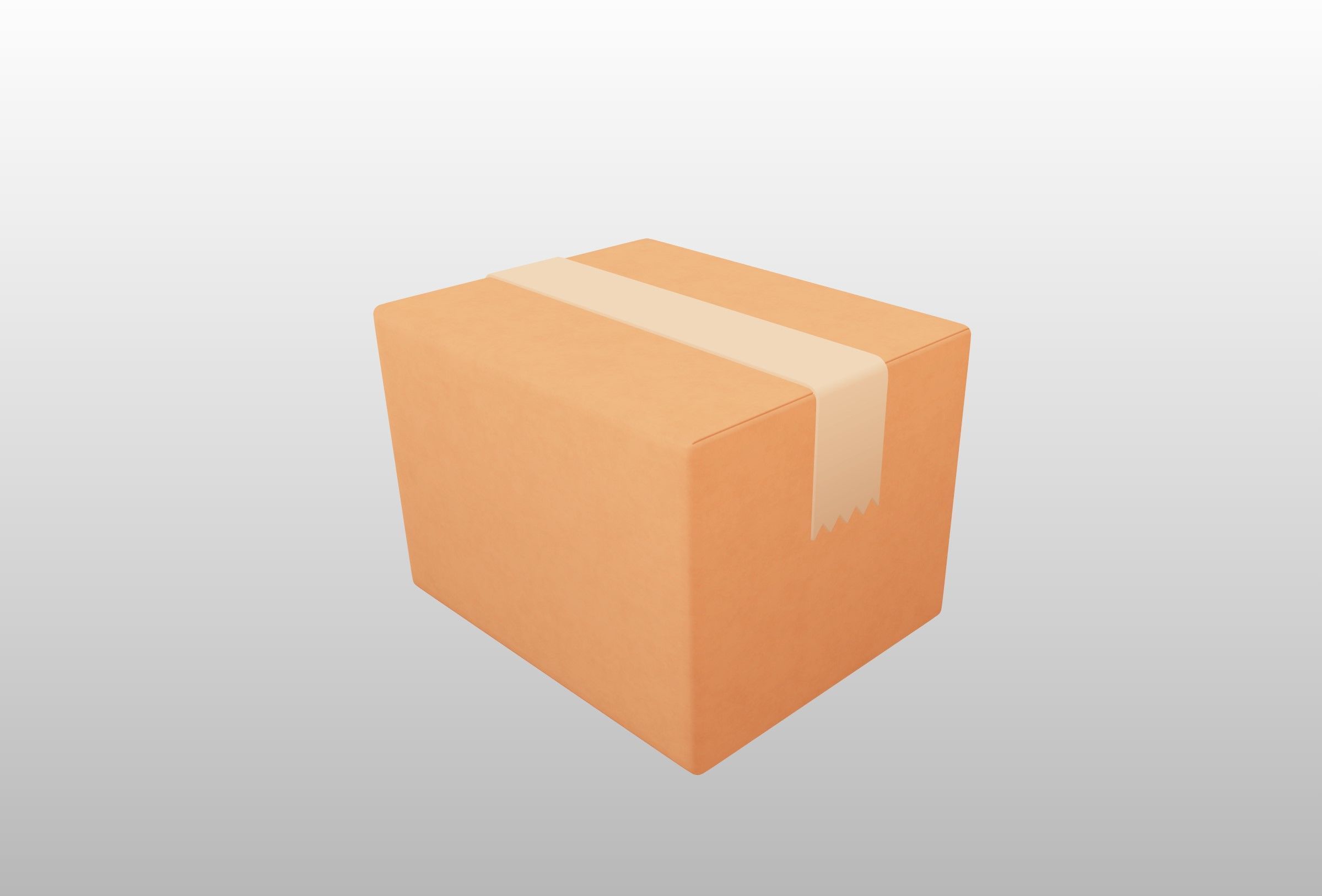 Parcel Box 3D model_11