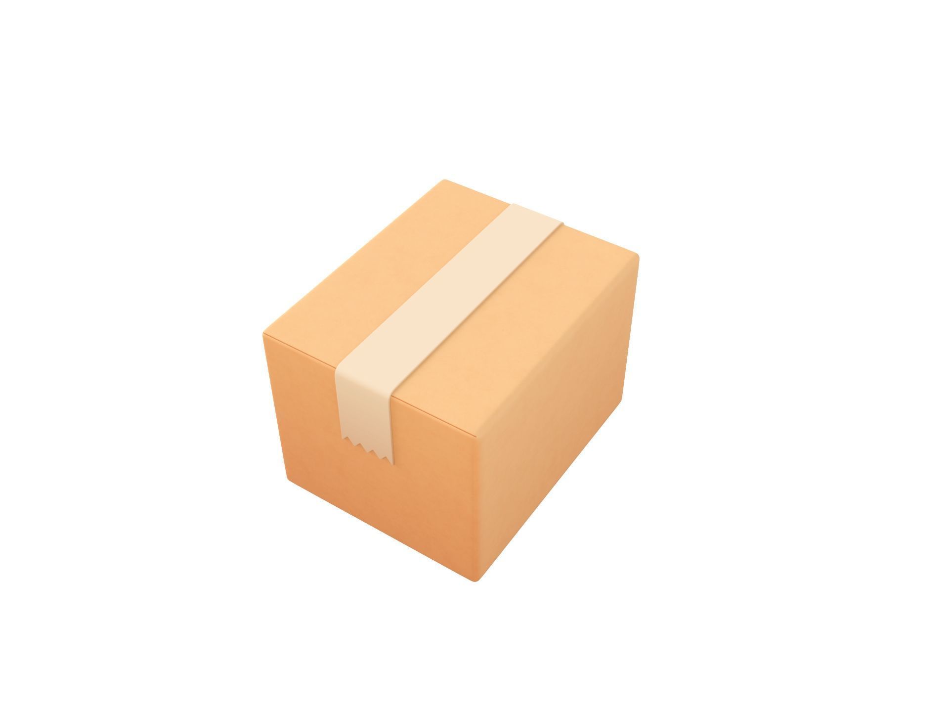 Parcel Box 3D model_4