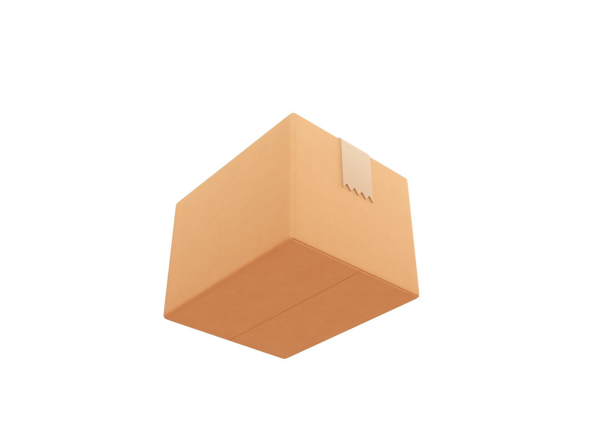 Parcel Box 3D model_2