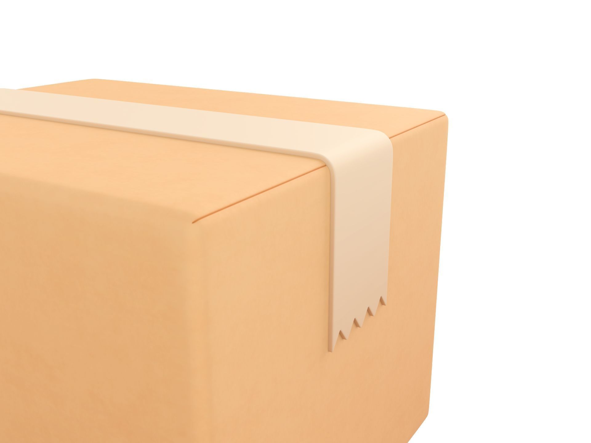Parcel Box 3D model_8