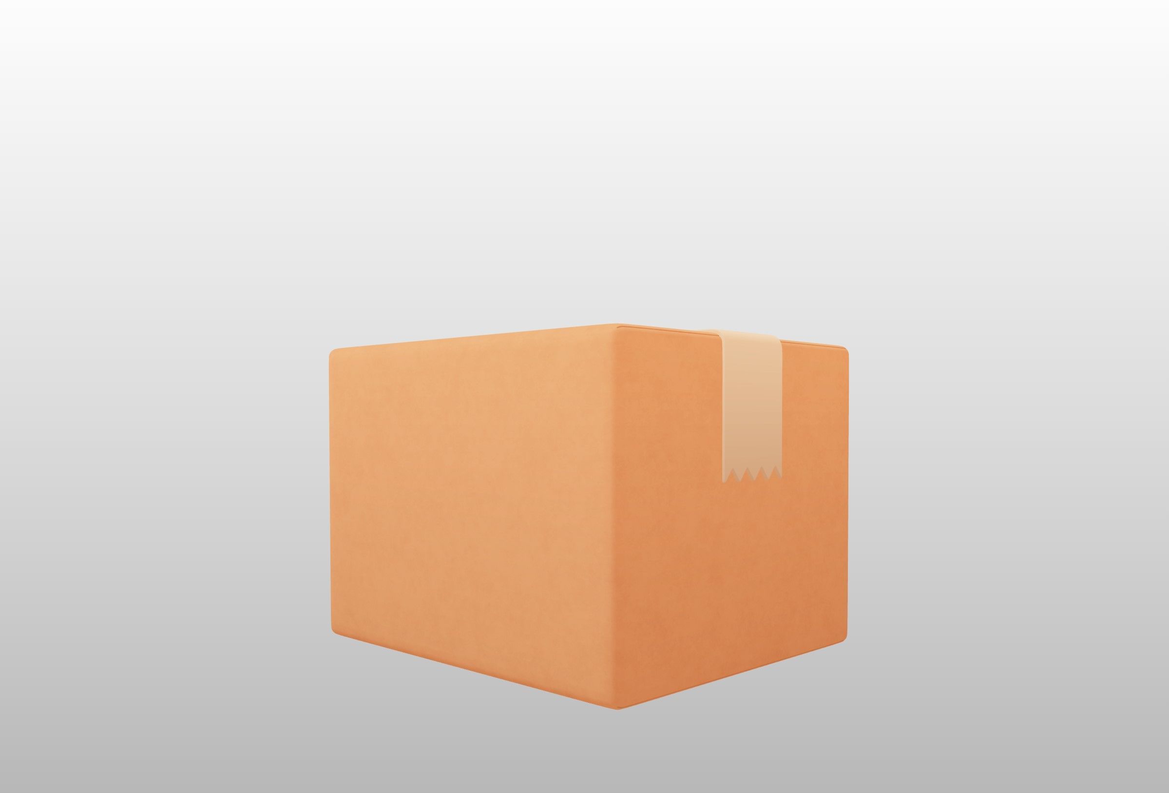 Parcel Box 3D model_12