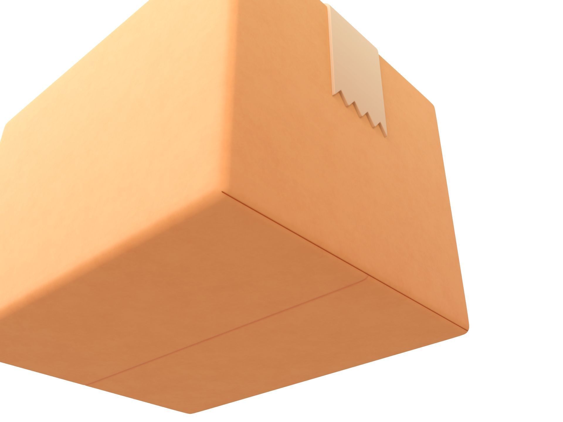 Parcel Box 3D model_7