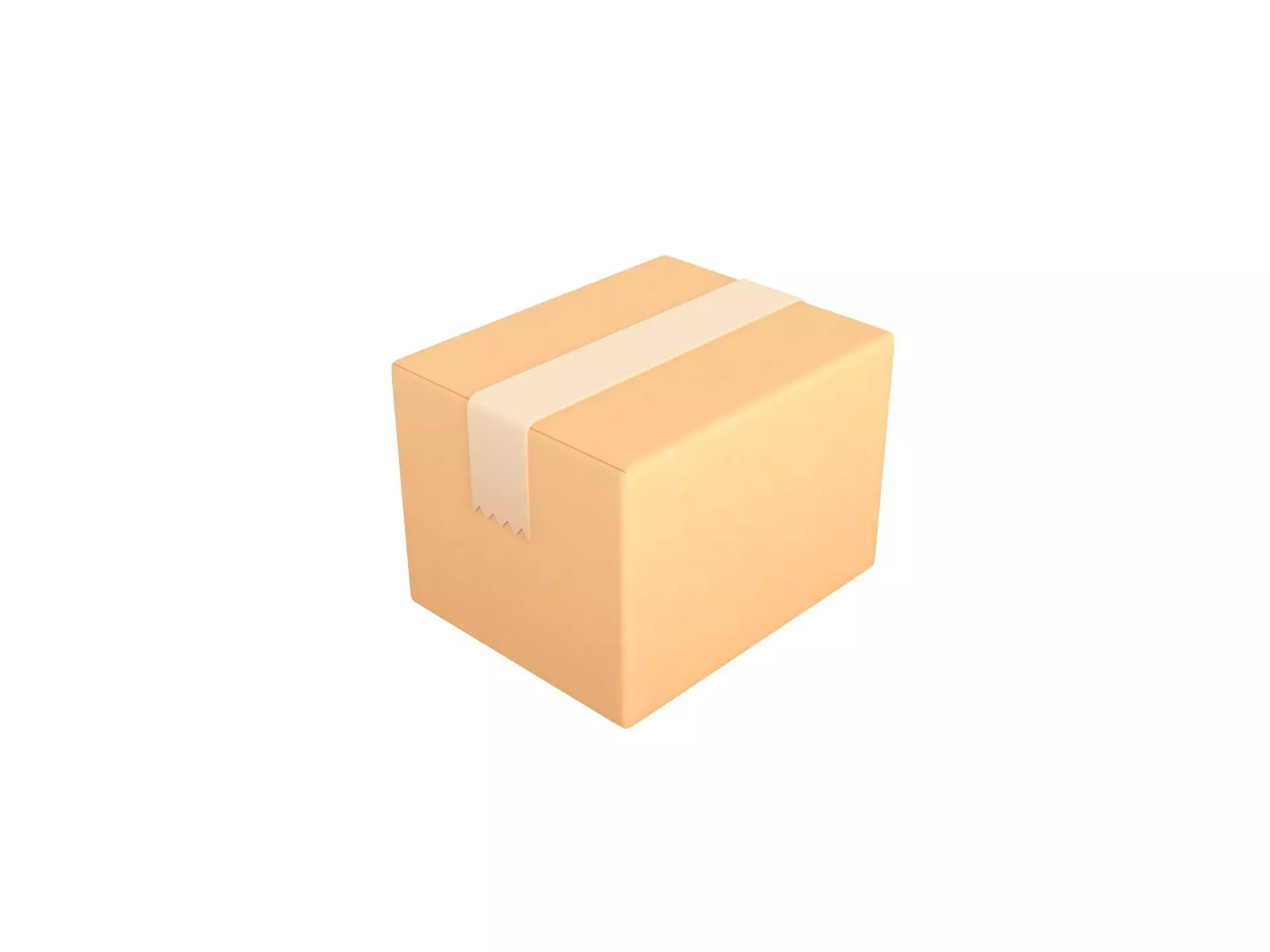 Parcel Box 3D model_0