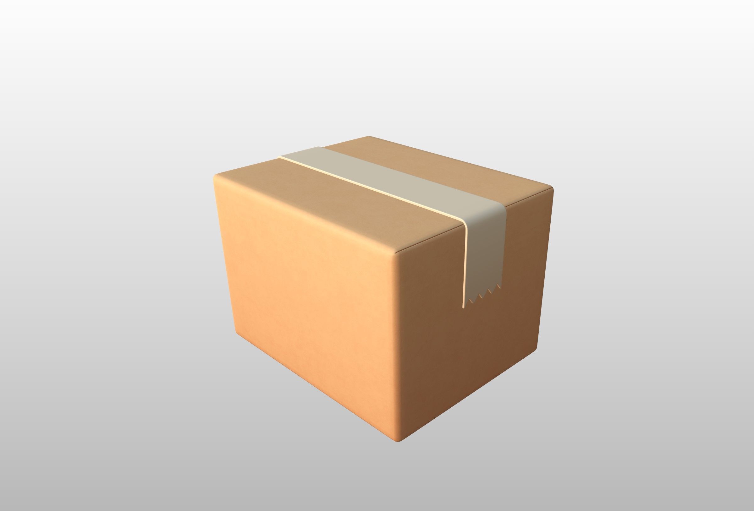 Parcel Box 3D model_10