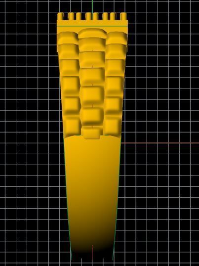 Gents Cluster Ring 3dm file 3D print model_7