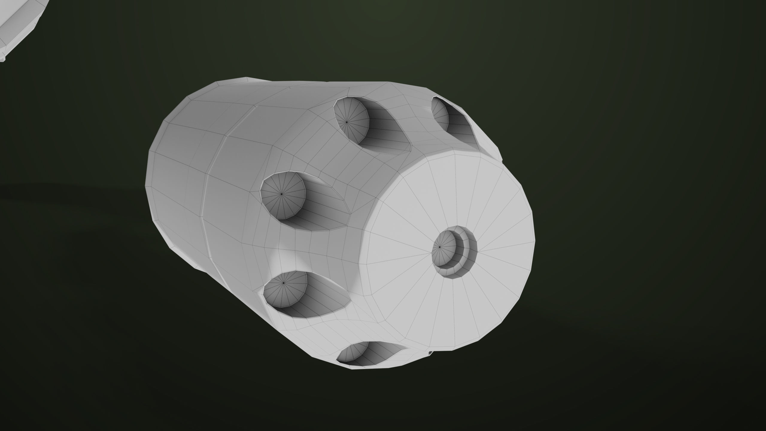 AKMS Light Machine Gun 10 Wood All PBR Unity UE Textures Low-poly 3D model_103