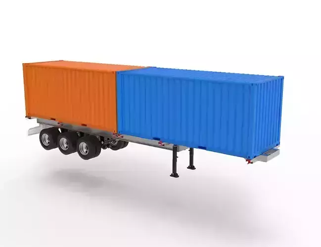 SEMI-TRAILER 60 TON