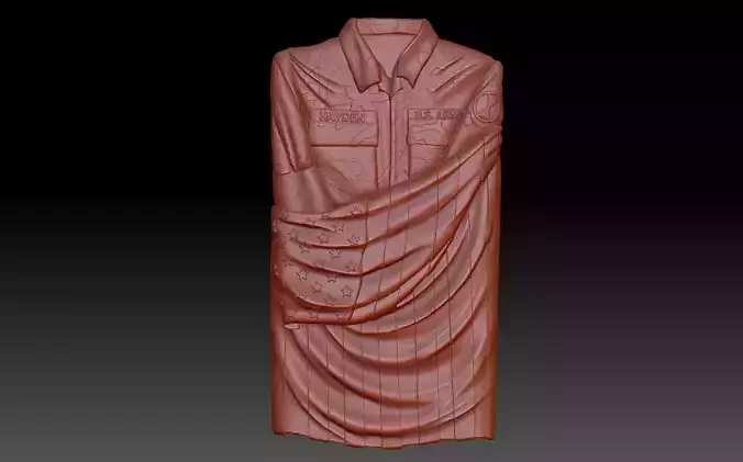 American Army 3D print model