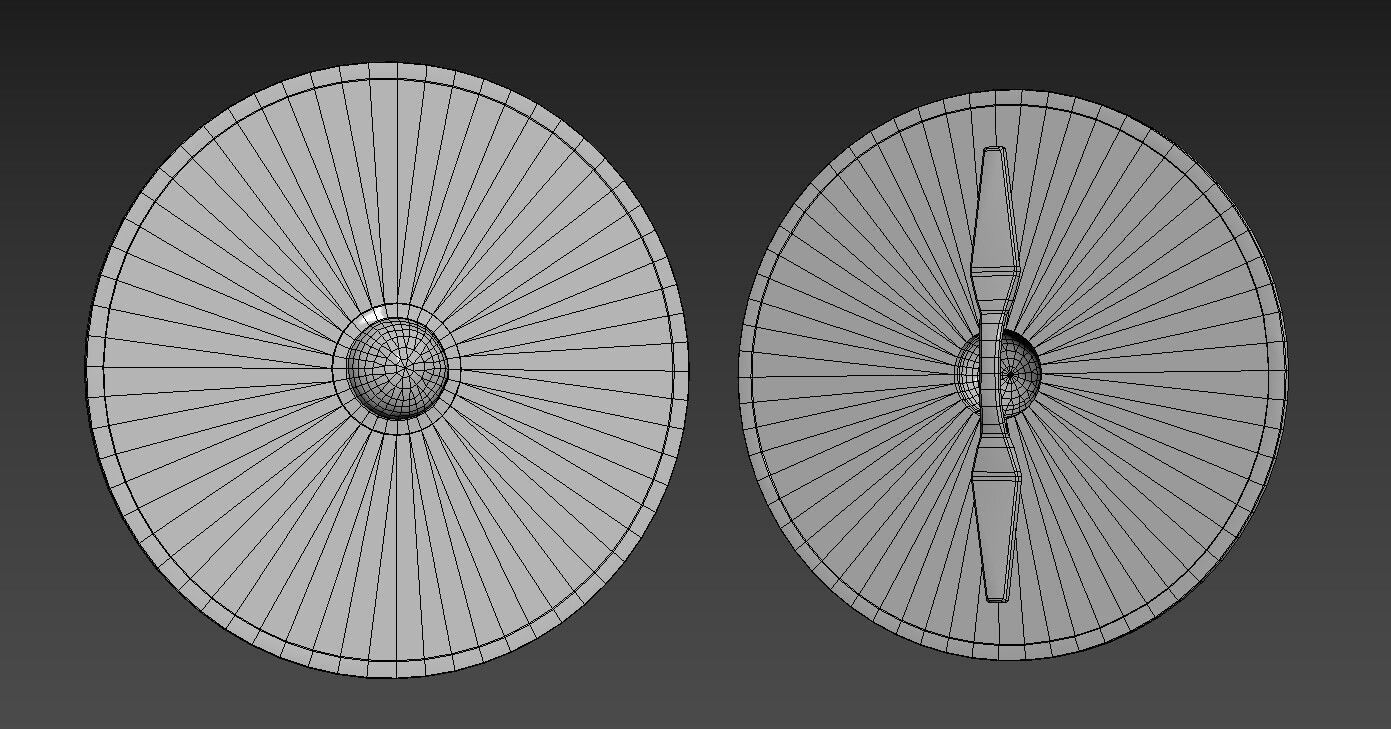 Nordic style weapon pack Low-poly 3D model_22
