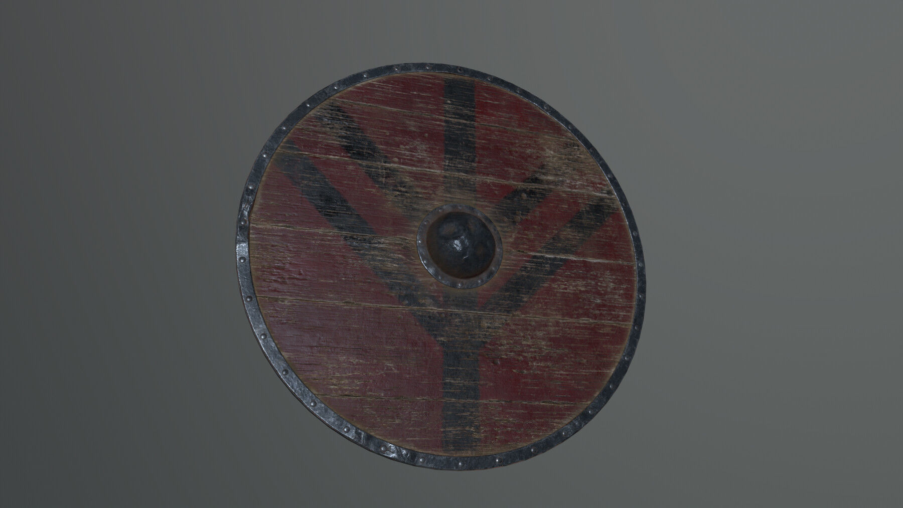 Nordic style weapon pack Low-poly 3D model_24