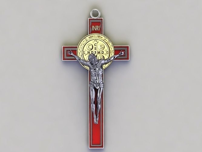 Model of Crucifix  3D print model