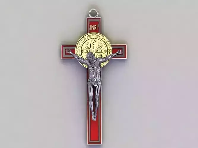 Model of Crucifix  3D print model