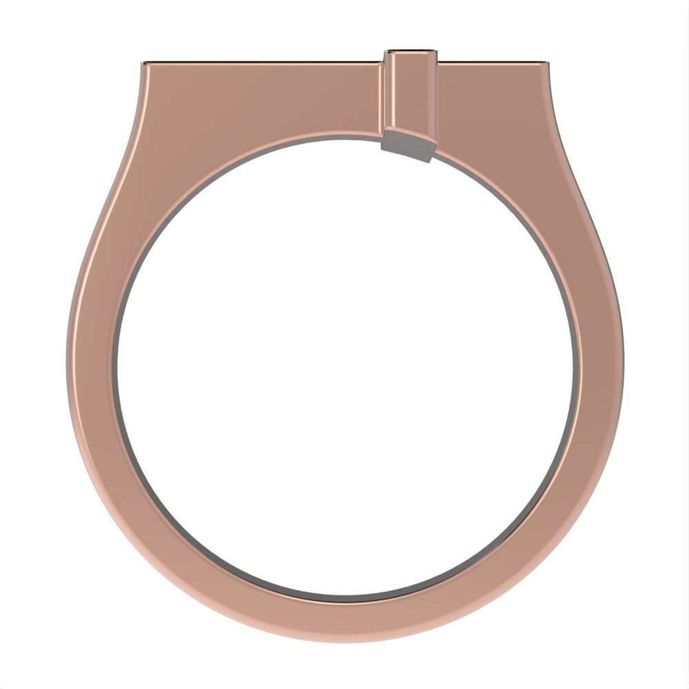 Classic cross ring 3D print model_16