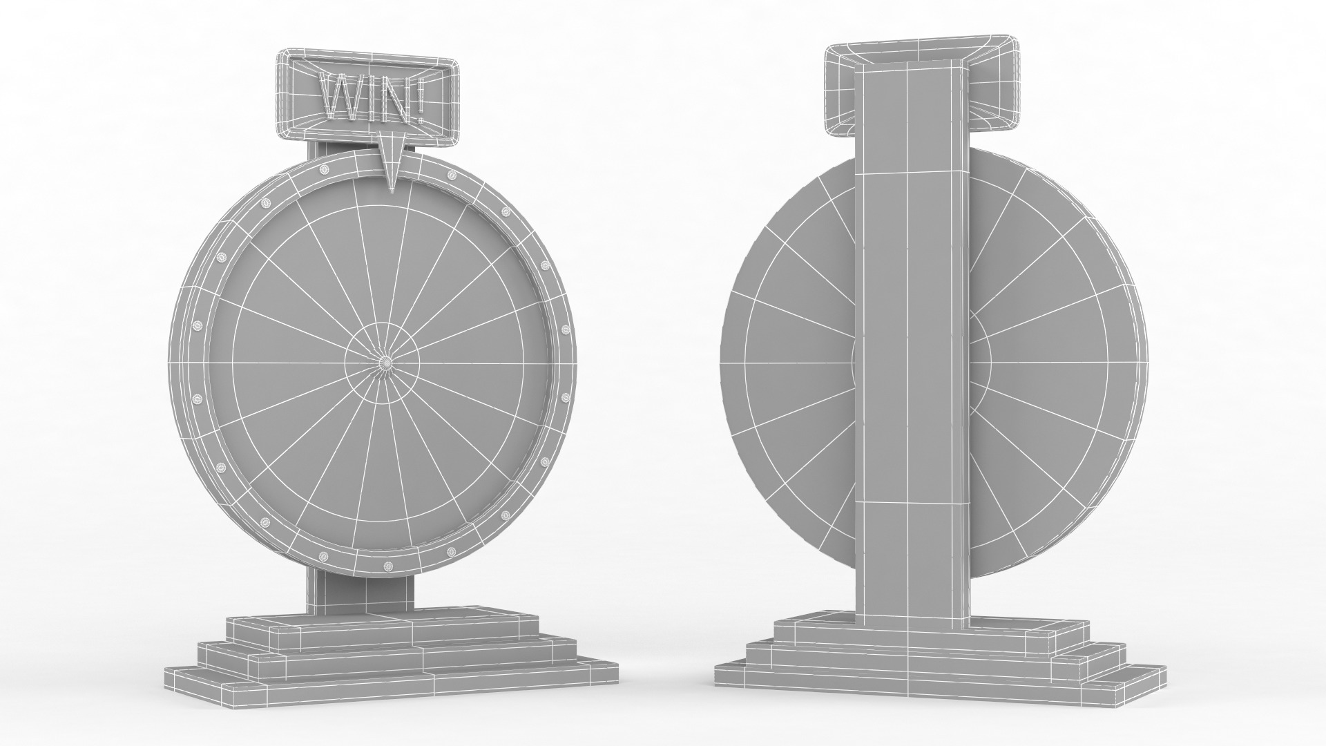 Wheel of Fortune 3D model_5