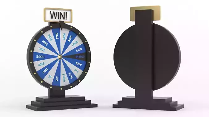 Wheel of Fortune 3D model