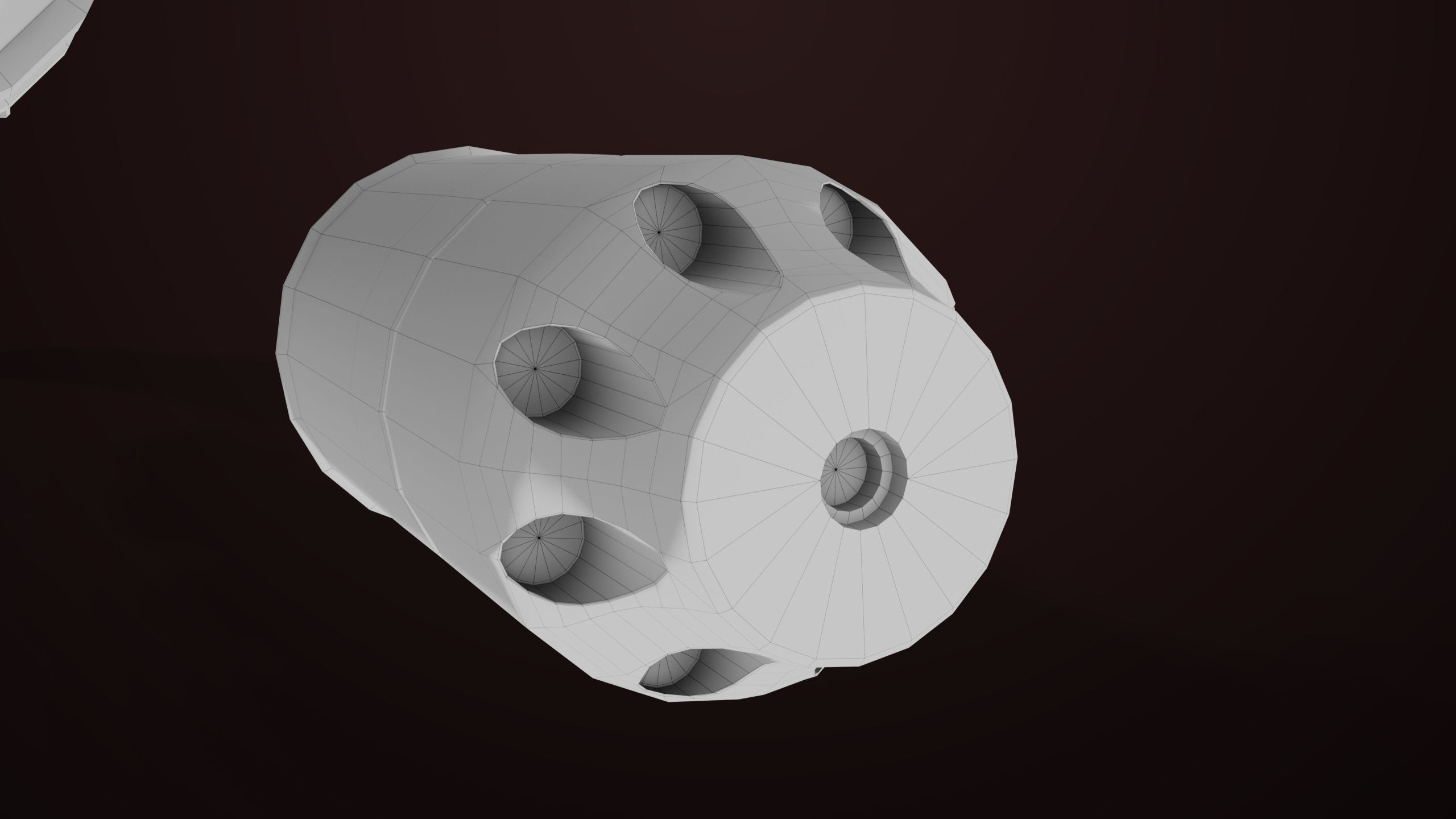 AKMS Light Machine Gun 10 Metal All PBR Unity Low-poly 3D model_102