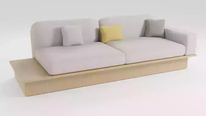 Small sofa in modern style