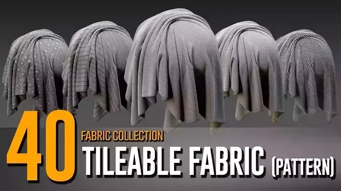40 Tileable Fabric Collection- VOL 07