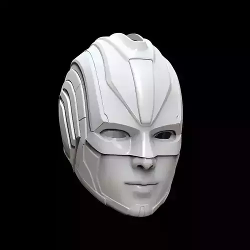 Captain Marvel 2019 Helmet 3D Model Ready to Print 3D print model