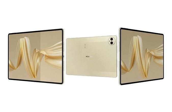 Huawei MatePad Pro 12 2 inch Gold 3D model