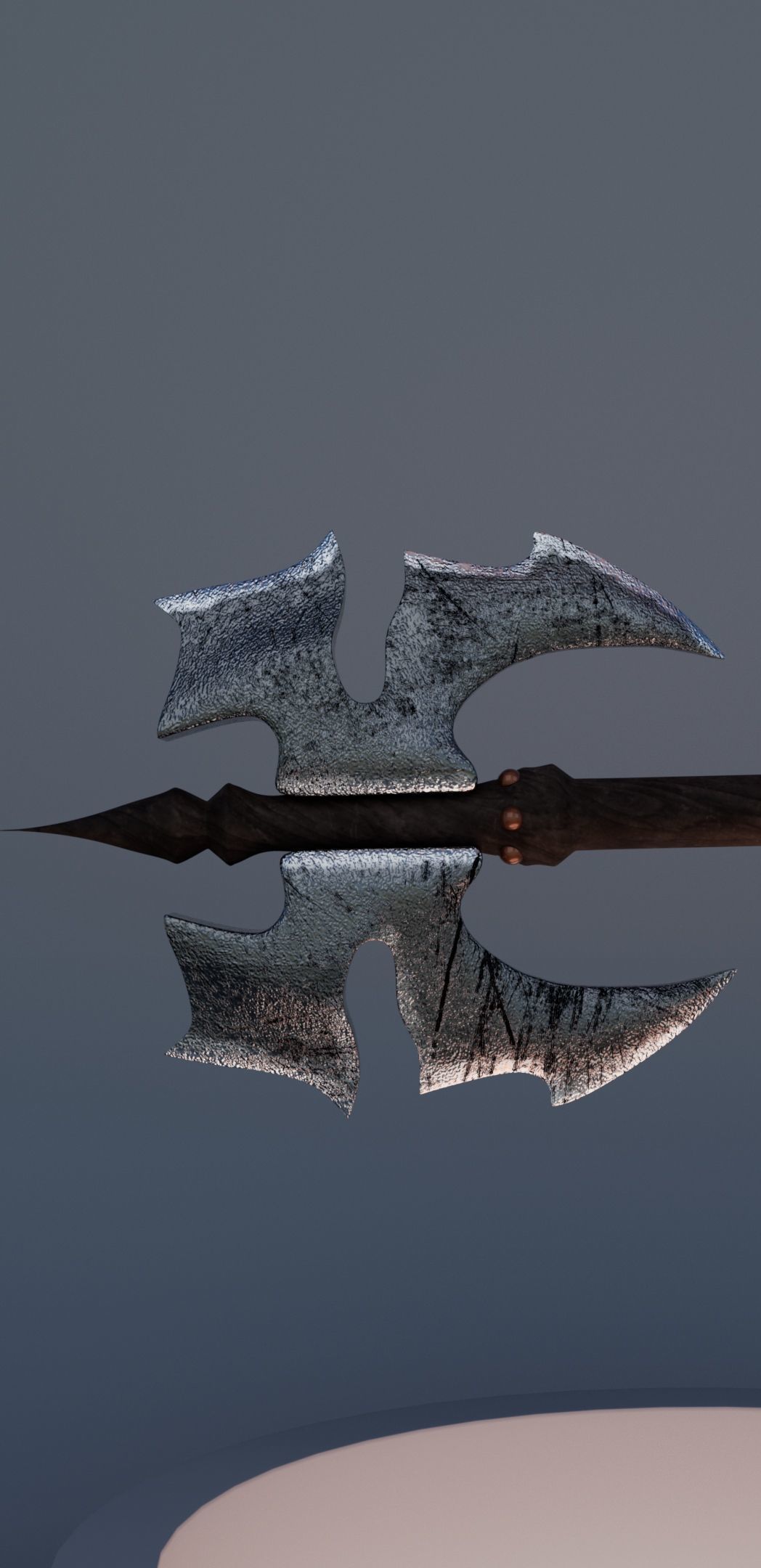 Mythological Axe Free 3D model_1
