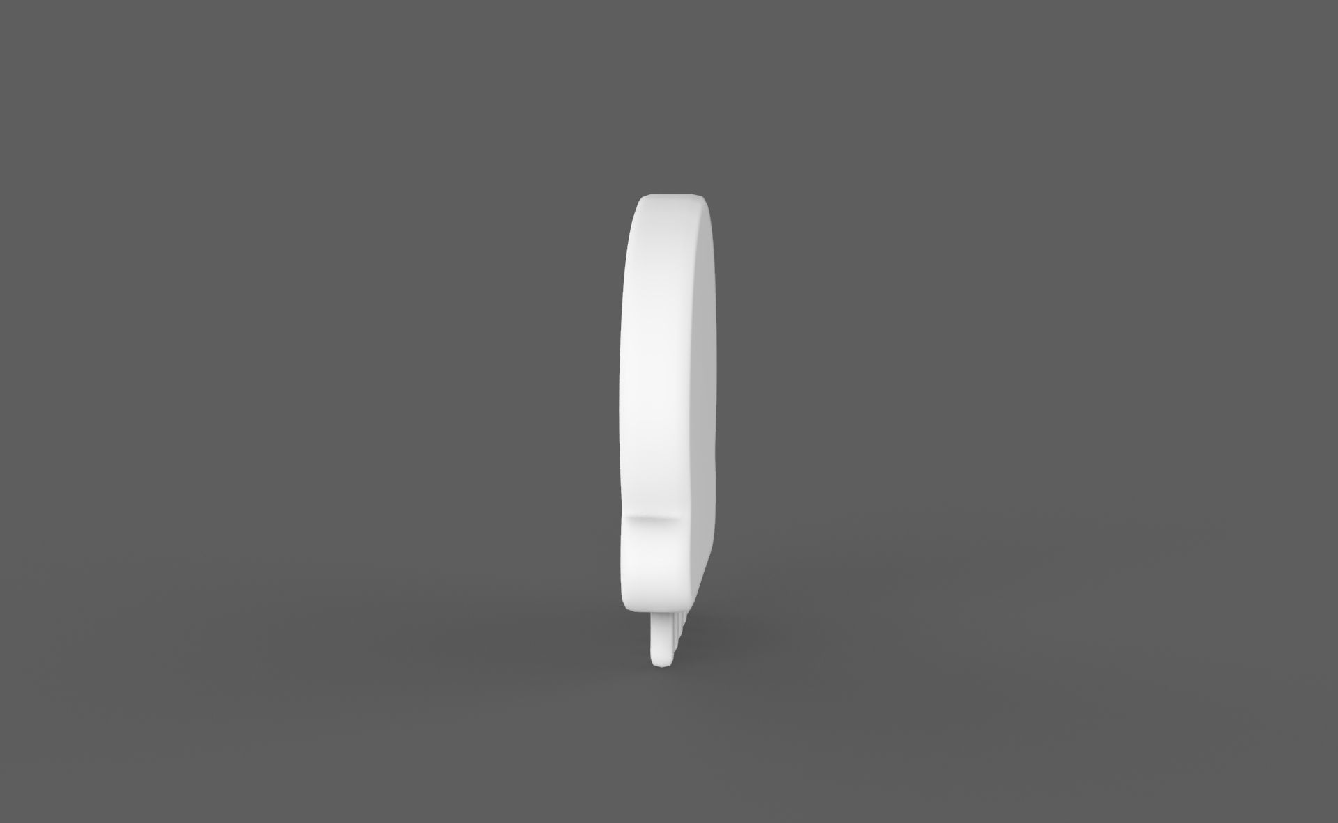 Prop116 Skull Emoji  Low-poly 3D model_3