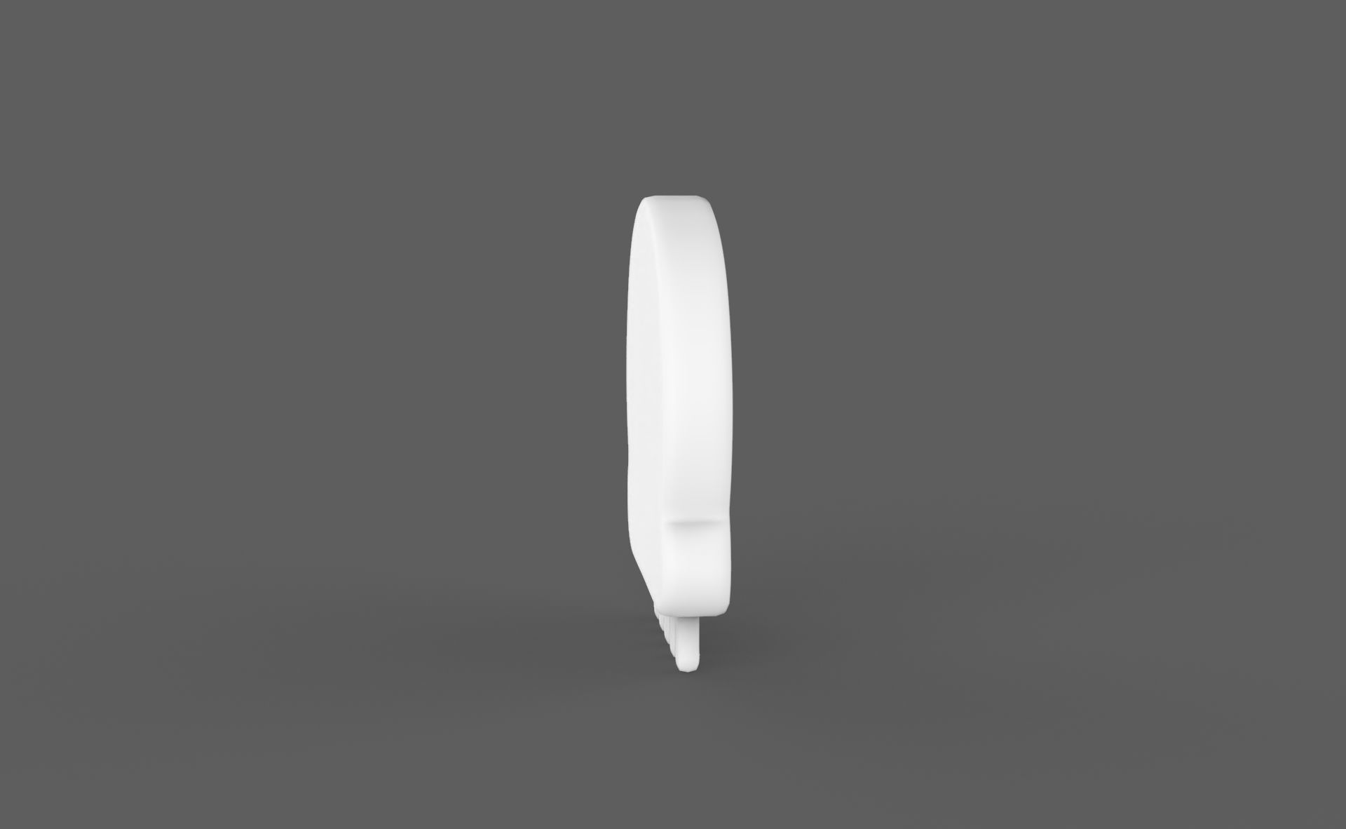 Prop116 Skull Emoji  Low-poly 3D model_13