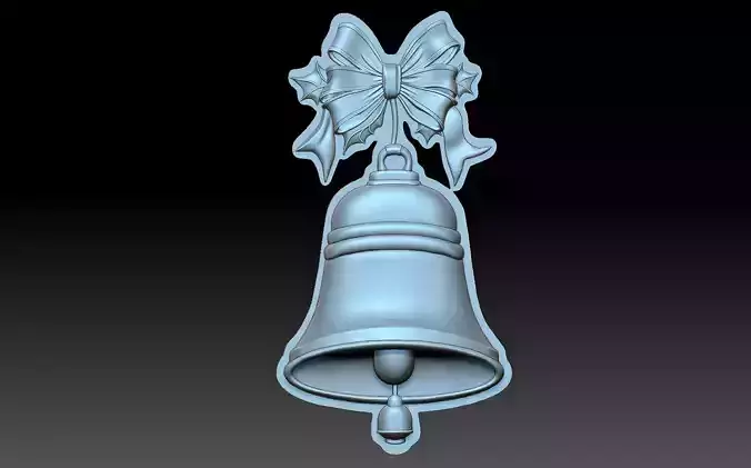 New Year Bell 3D print model