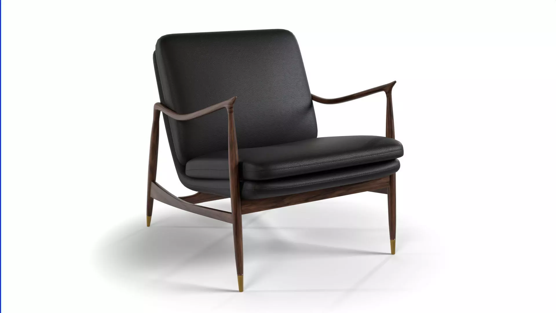 Edge Accent Chair 3D model