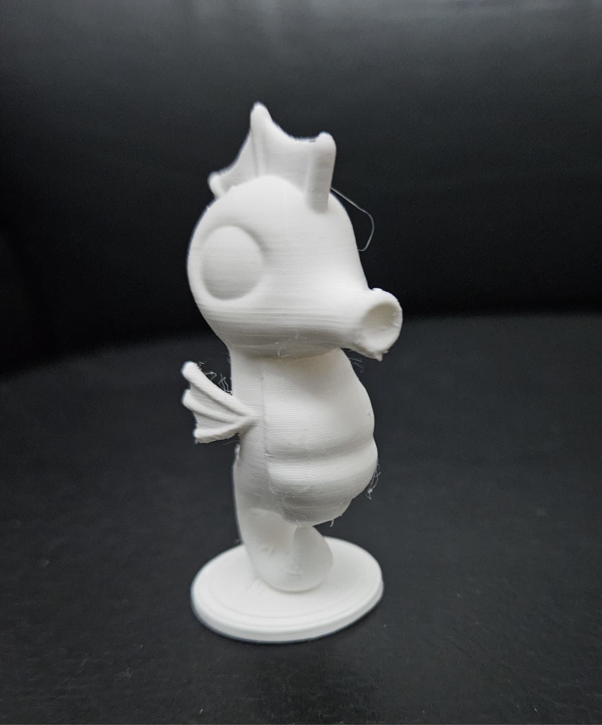 Seahorse Cartoon 3D print model_12
