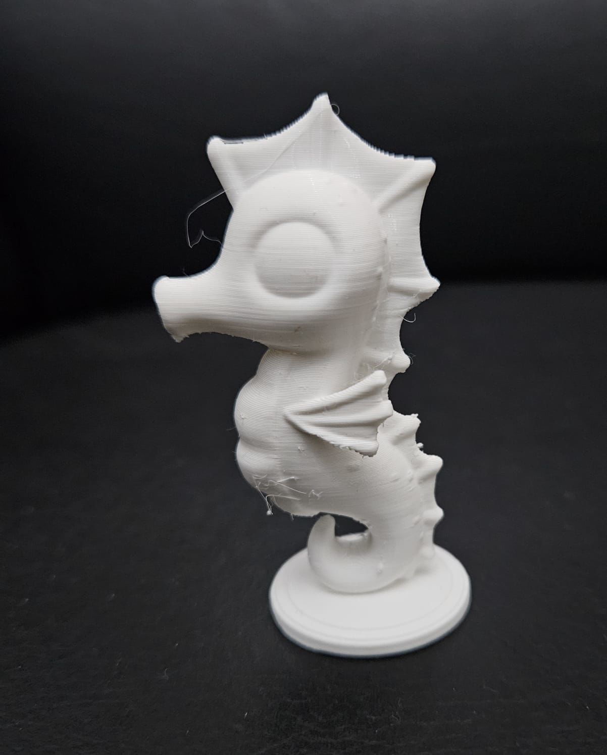 Seahorse Cartoon 3D print model_5