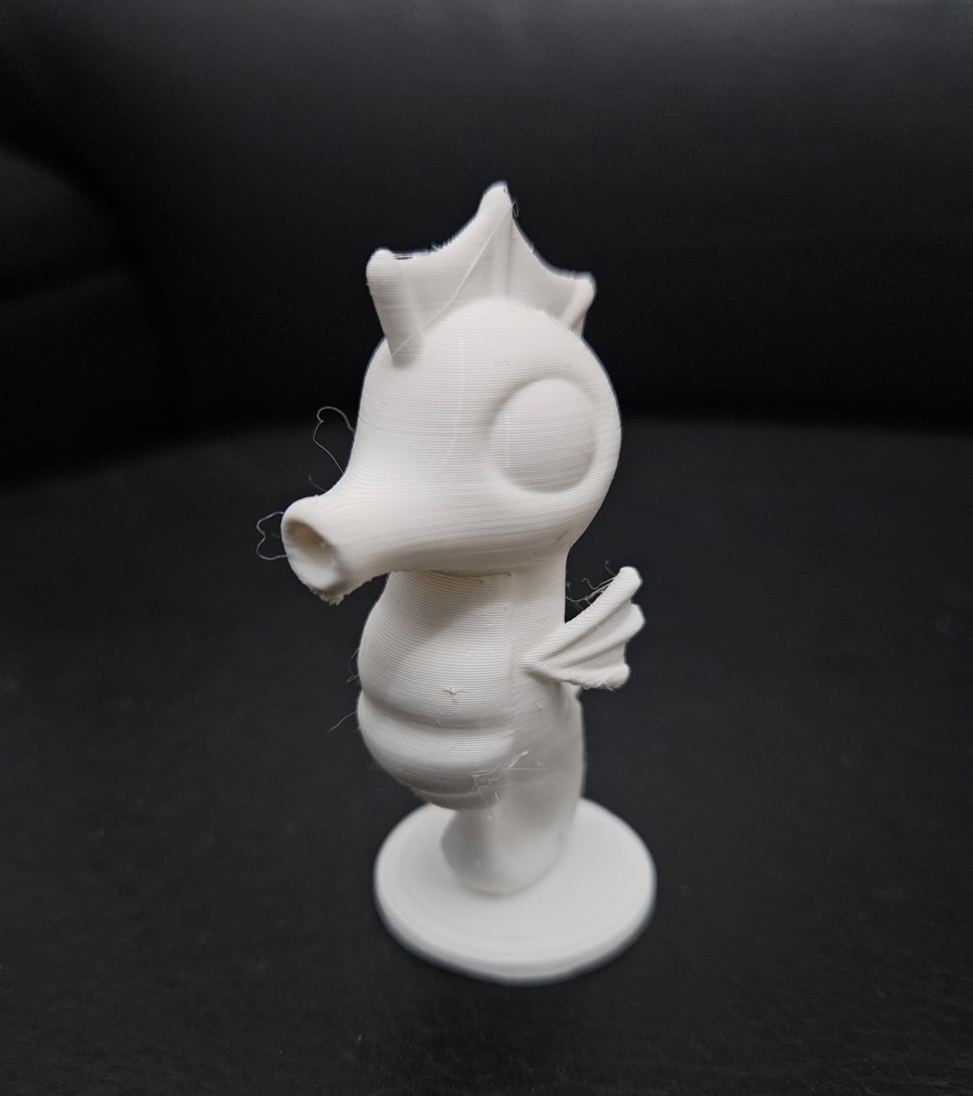 Seahorse Cartoon 3D print model_6