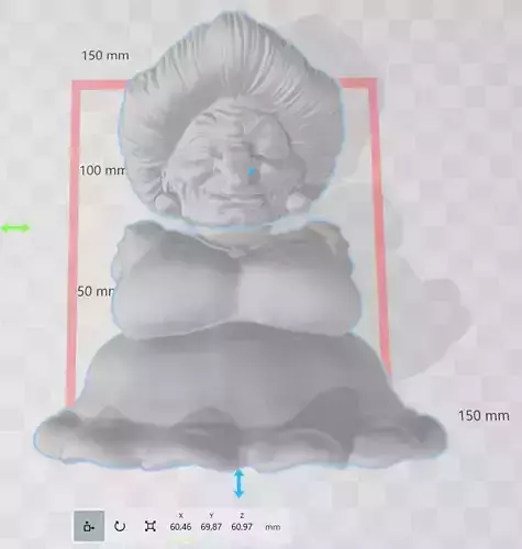 figura Yudaba viaje de chihiro 3D print model