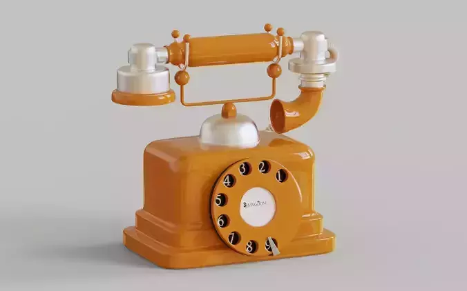 Retro Rotary Telephone