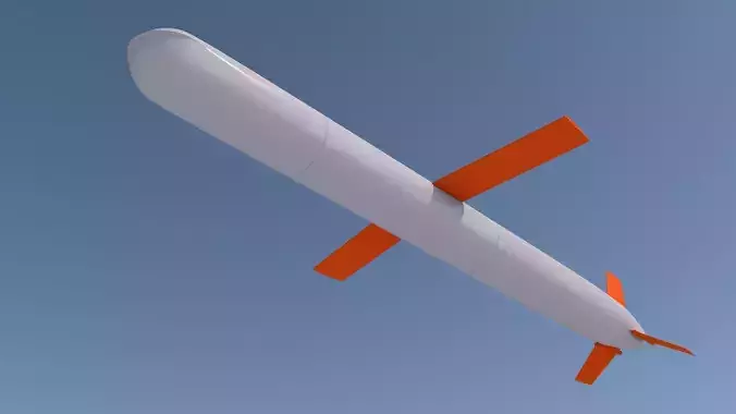 Tomahawk Land Attack Cruise Missile 3D model