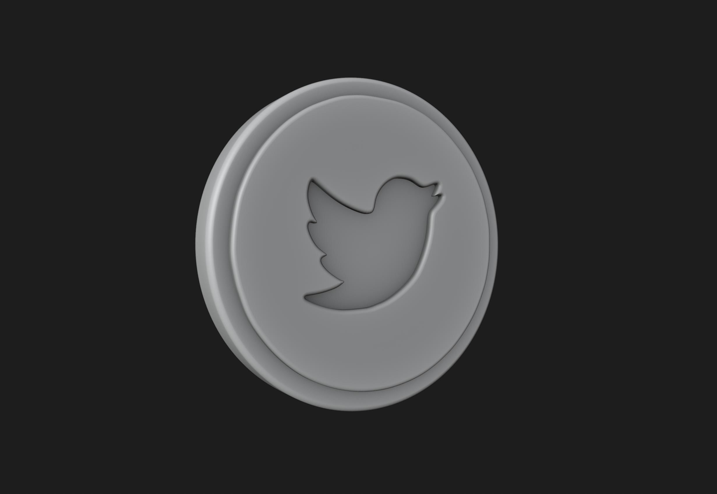 Social Media Logos Pack 3D print model_7