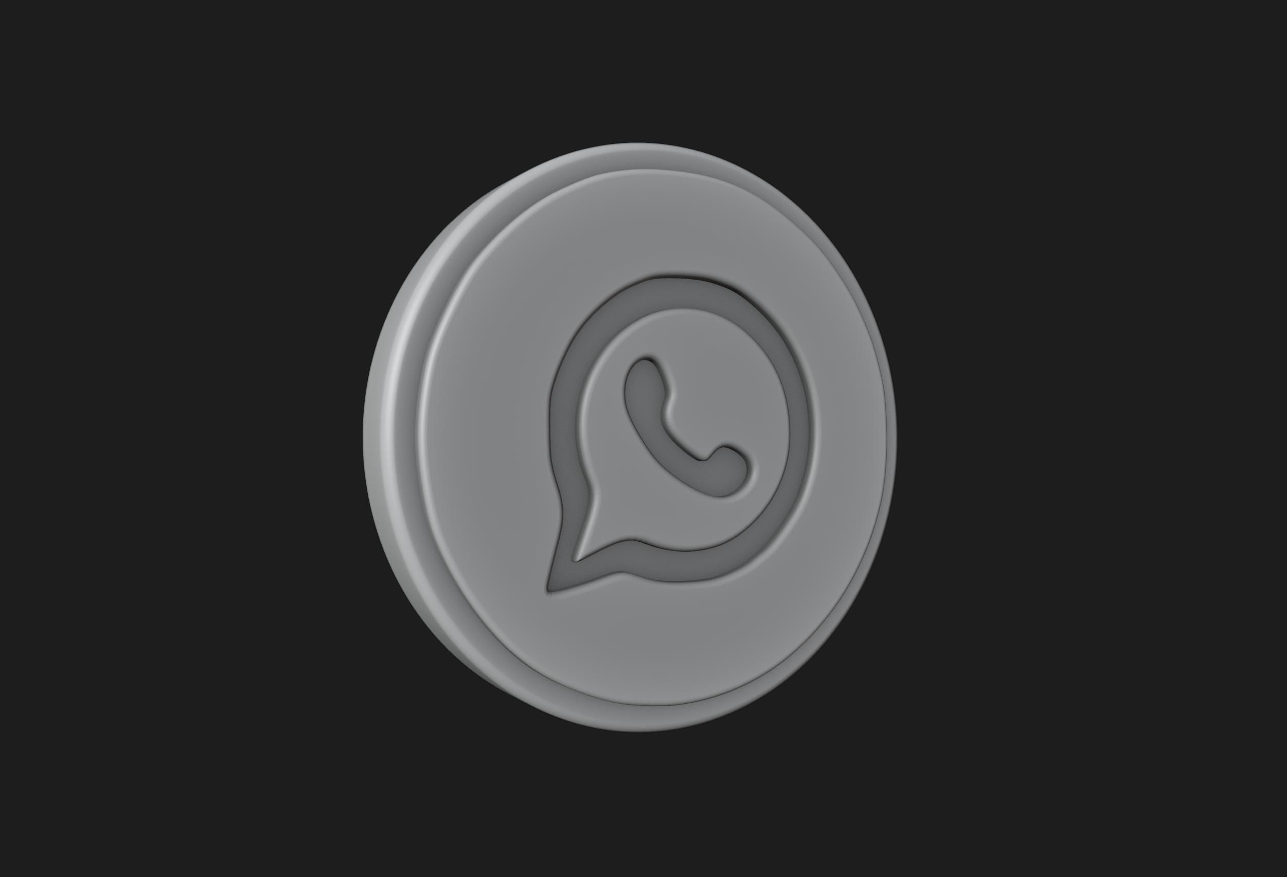 Social Media Logos Pack 3D print model_8