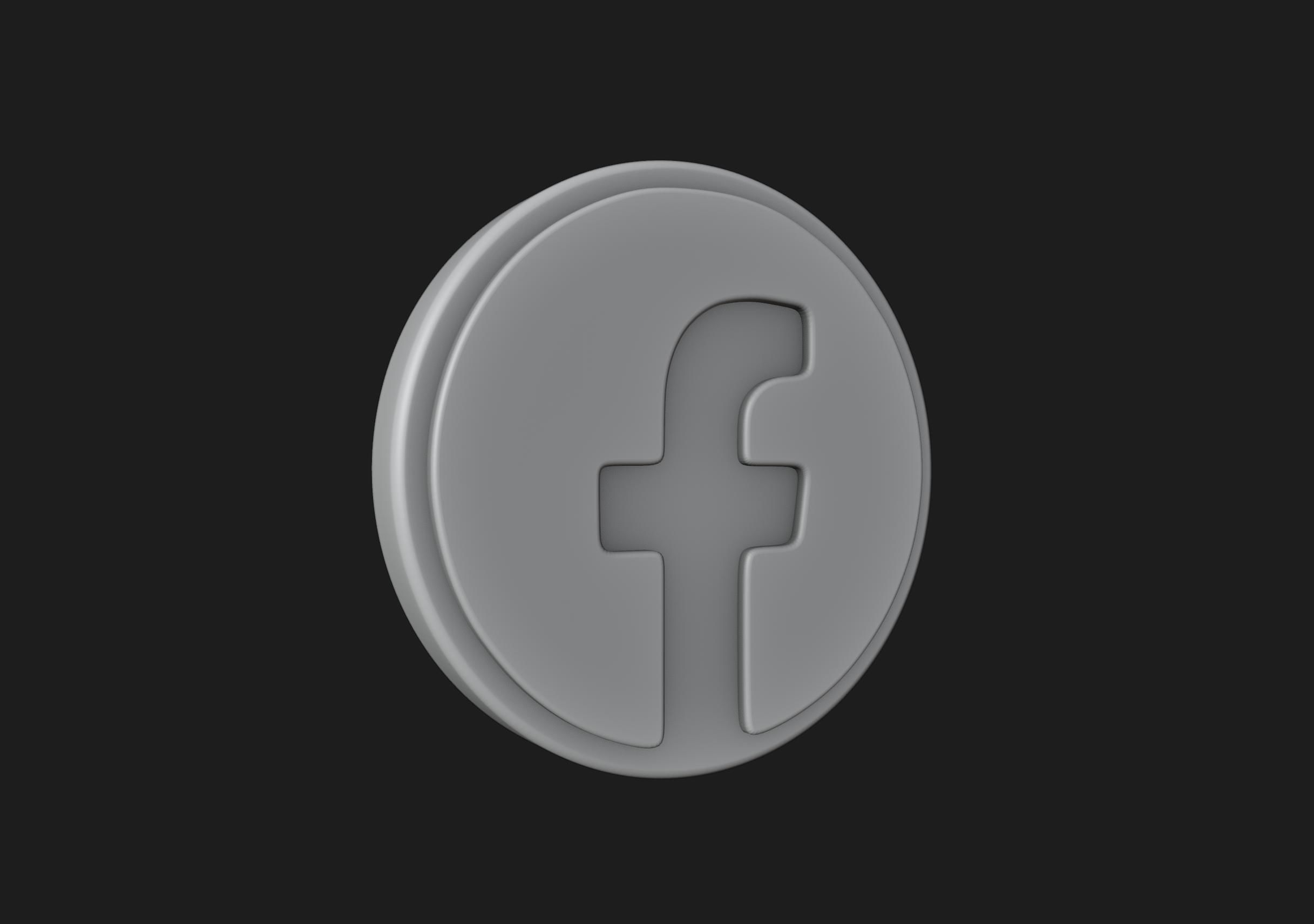 Social Media Logos Pack 3D print model_4