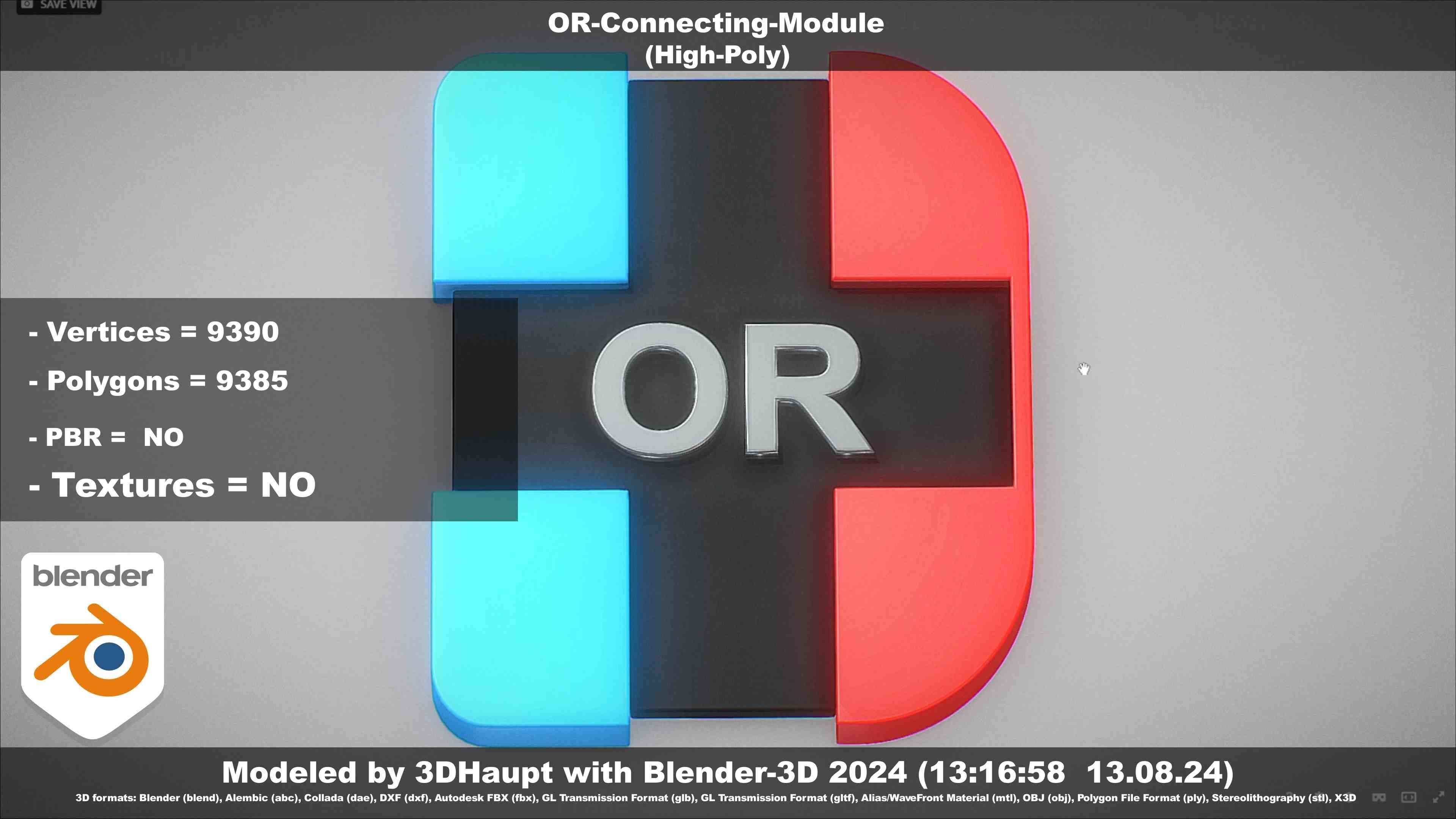 OR-Connecting-Module 3D model_42