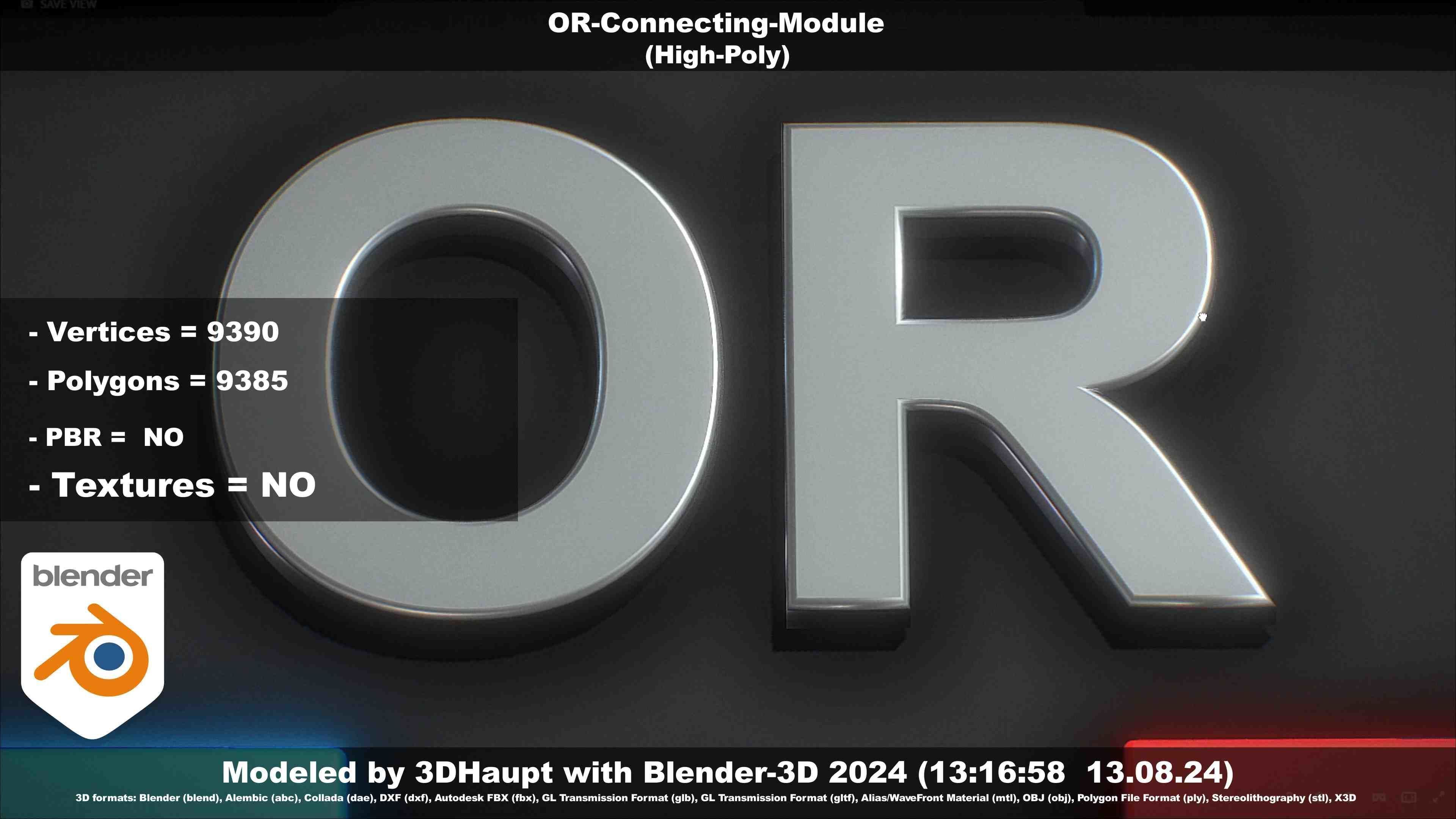 OR-Connecting-Module 3D model_5