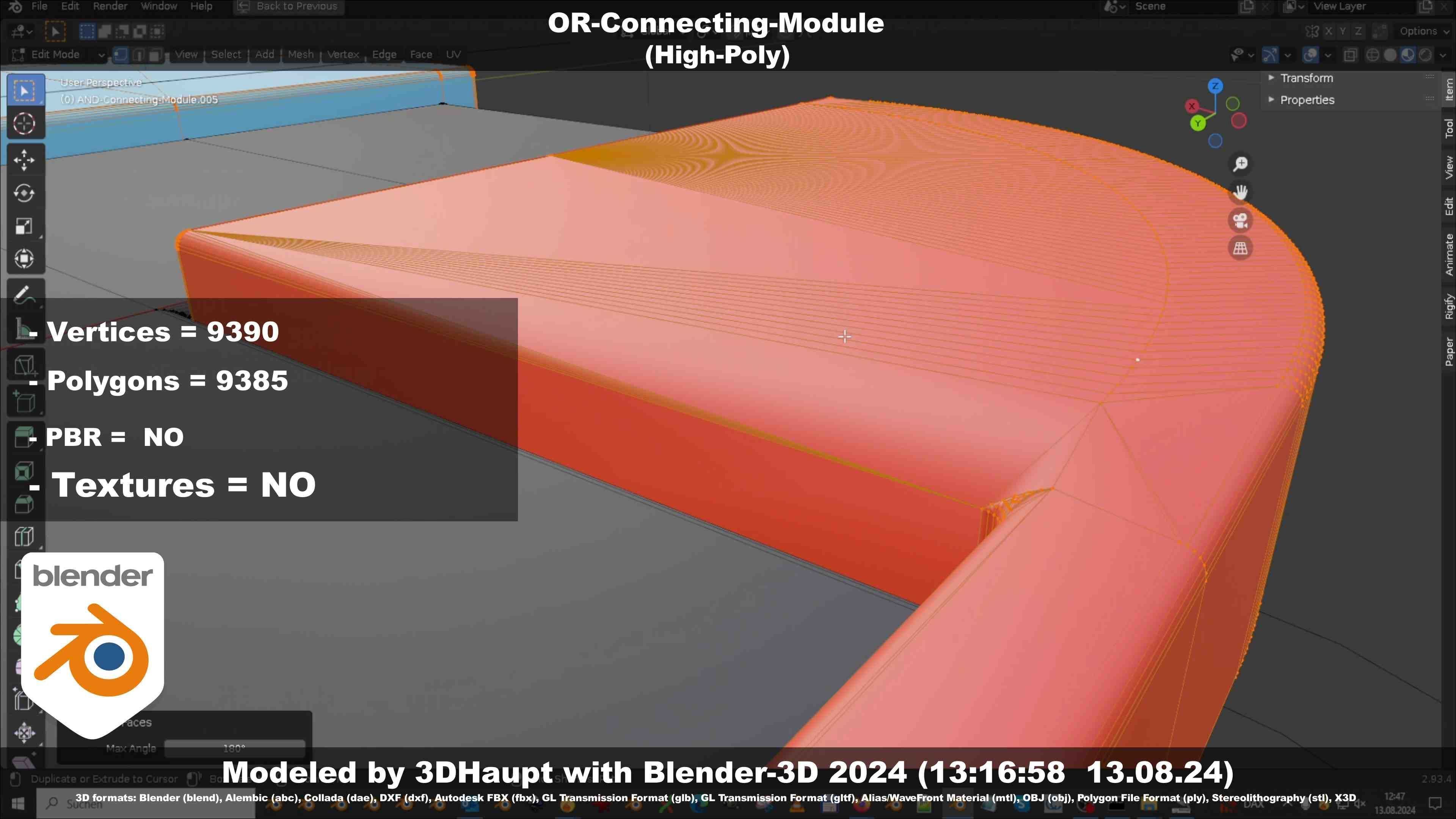 OR-Connecting-Module 3D model_60